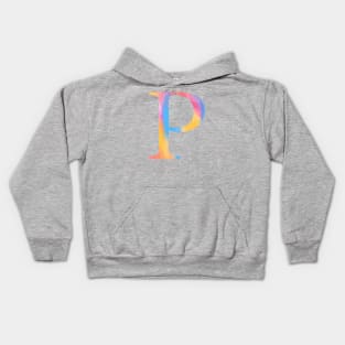 Sunrise Rho Letter Kids Hoodie